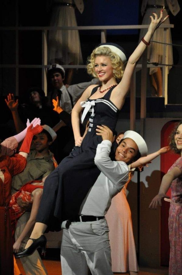 Julia performing in Anything Goes as a senior at Lakeside. (Schlaepfer)