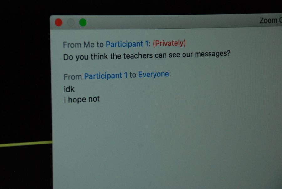 Mythbuster: Teachers Can’t See your Private Zoom Chats