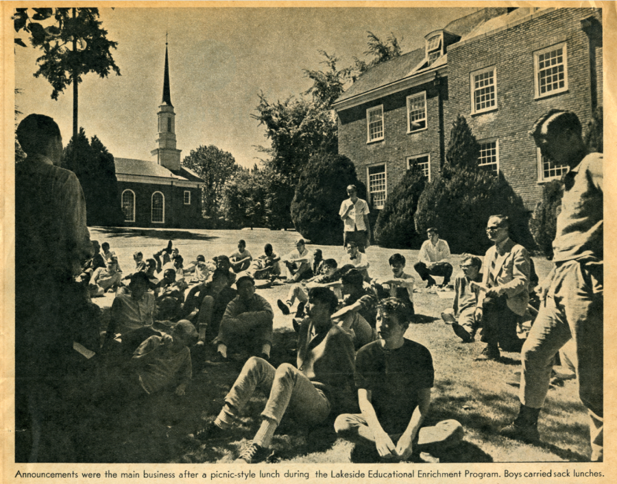 Black History at Lakeside LEEPs first year in operation covered by the Seattle Times