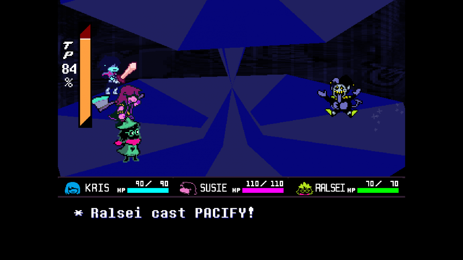 DELTARUNE Sans Fight - Pacifist Concept 