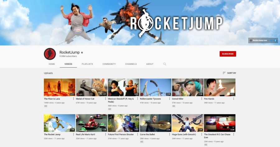 Freddie Wong (RocketJumps home page, with impressive numbers and familiar videos) (YouTube)