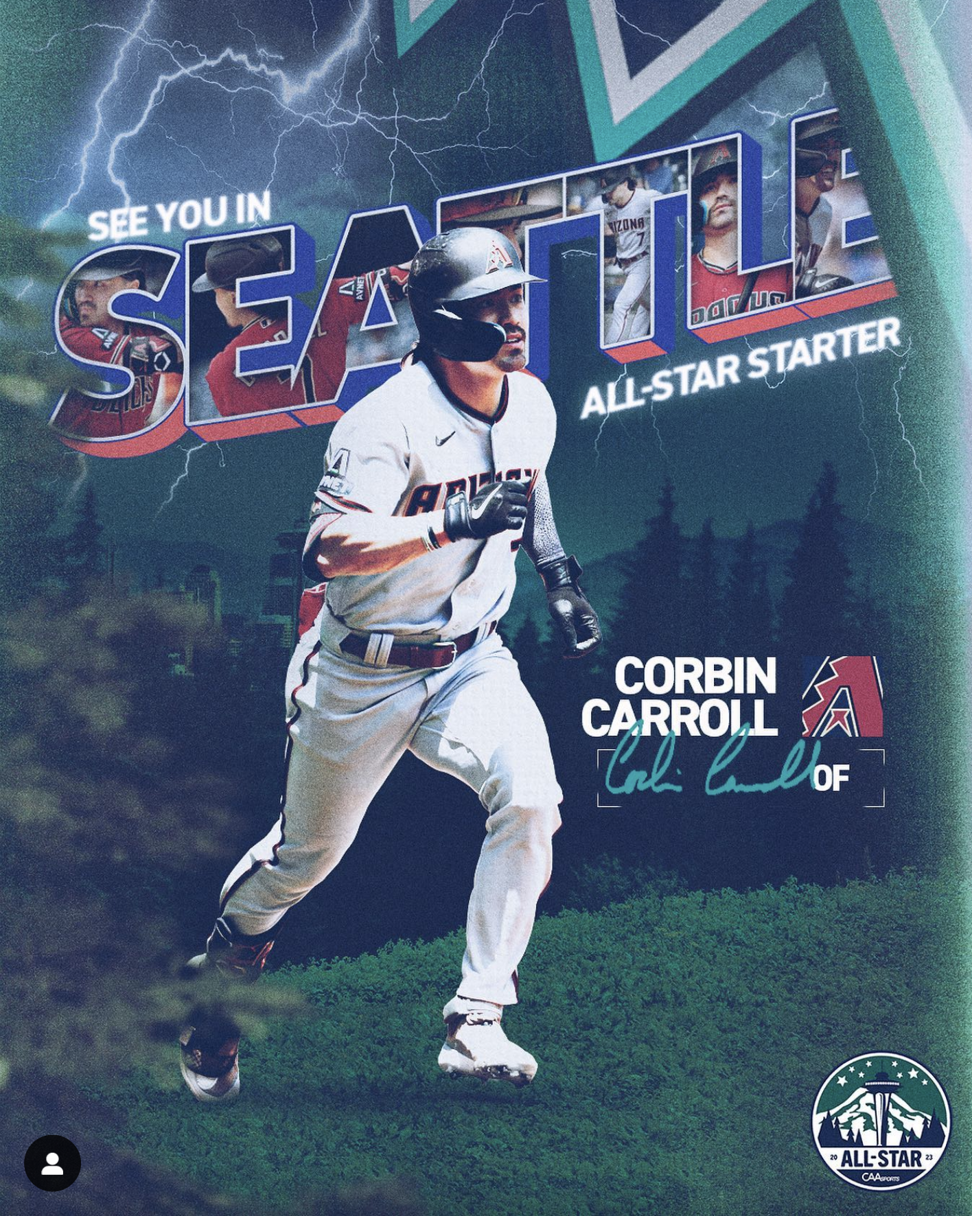 Corbin Carroll Named Starter for All-Star Game - Sports