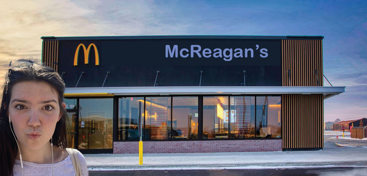 McReagans (Photo by Reagan R. 25, Photoshop by Daniel W. 25)