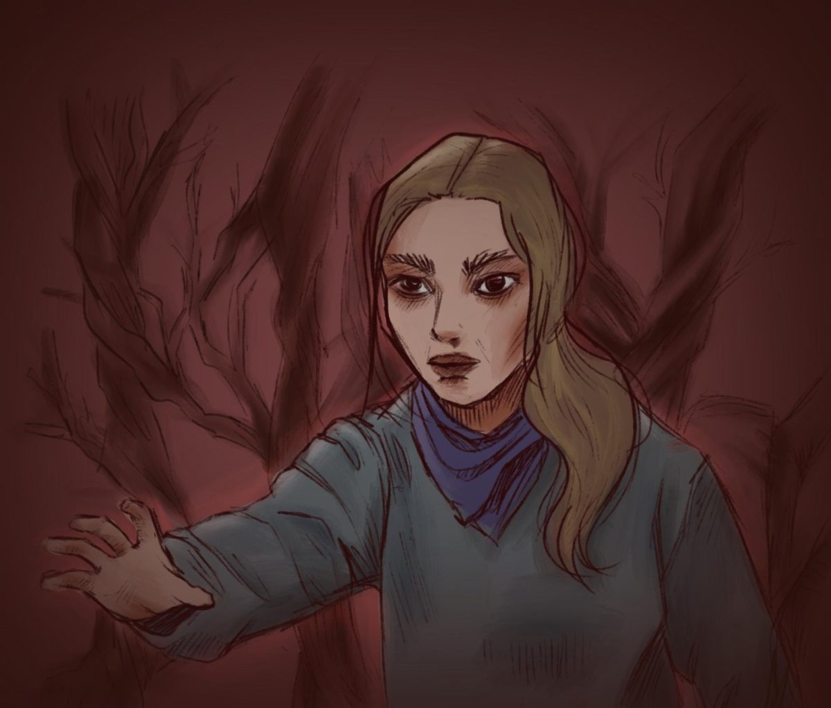 Eleven doing some magical stuff